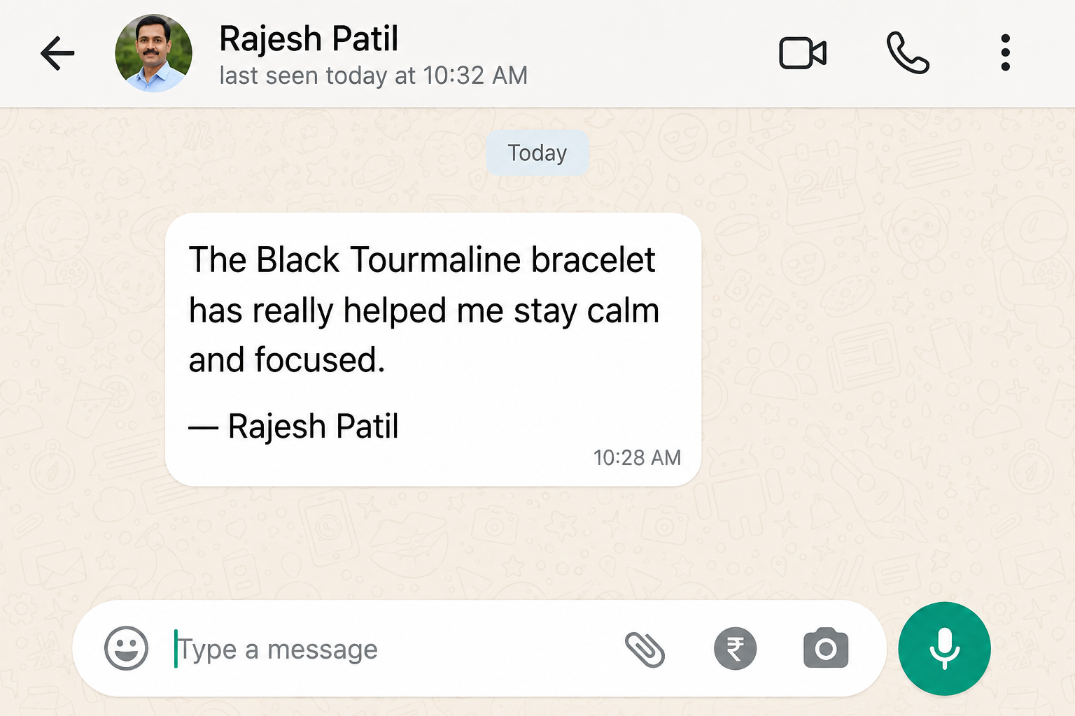Real WhatsApp Testimonial 2
